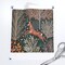 Rustic Woodland Whimsical Forest Animals Deer Wolf Birds Trees Woods Nature Fall Autumn Leaves Custom Removable Wallpaper by Spoonflower Peel & Stick Wallpaper 2FT Wide